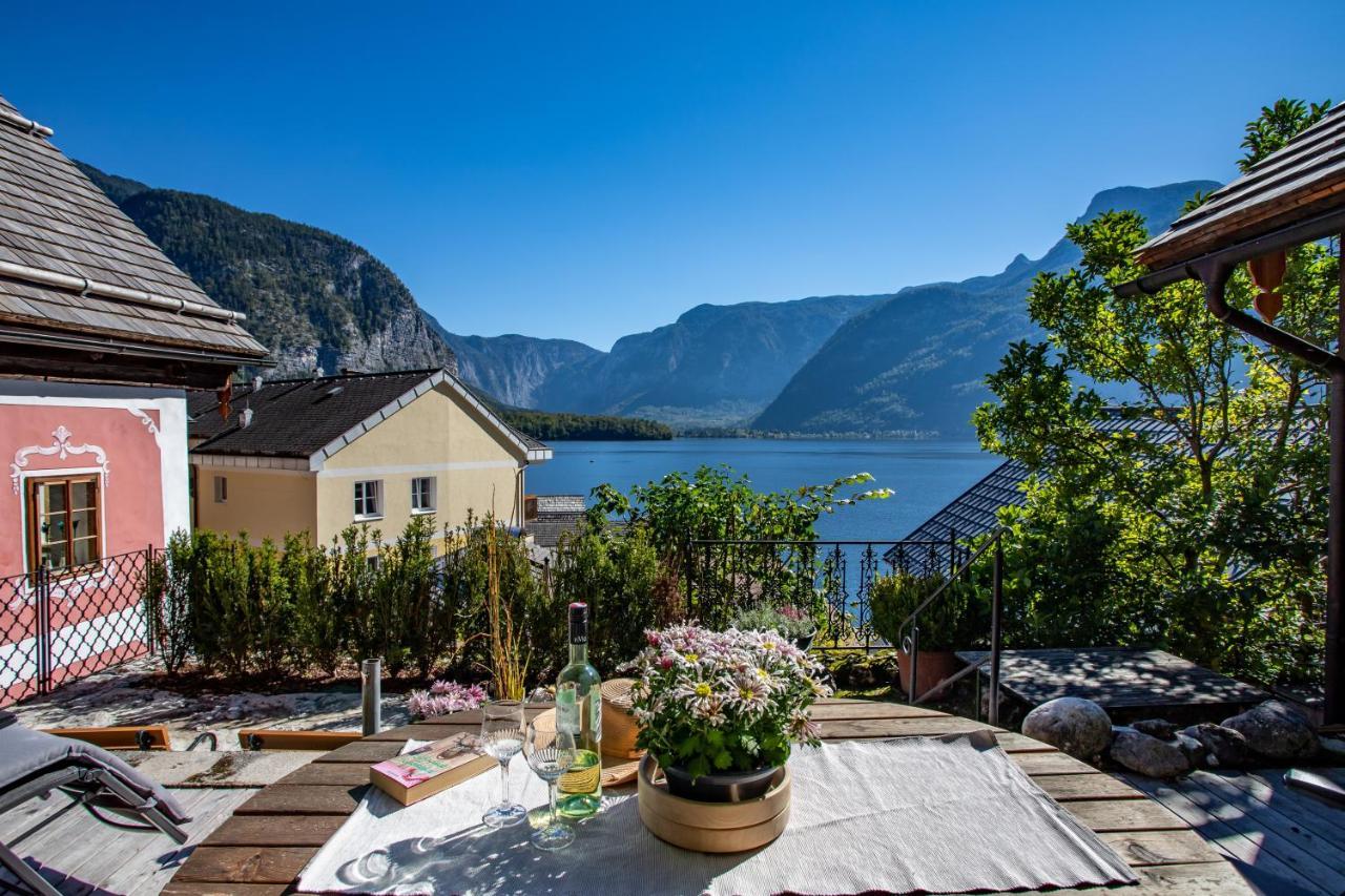 Historic Lakeview Apartments Hallstatt Exterior foto